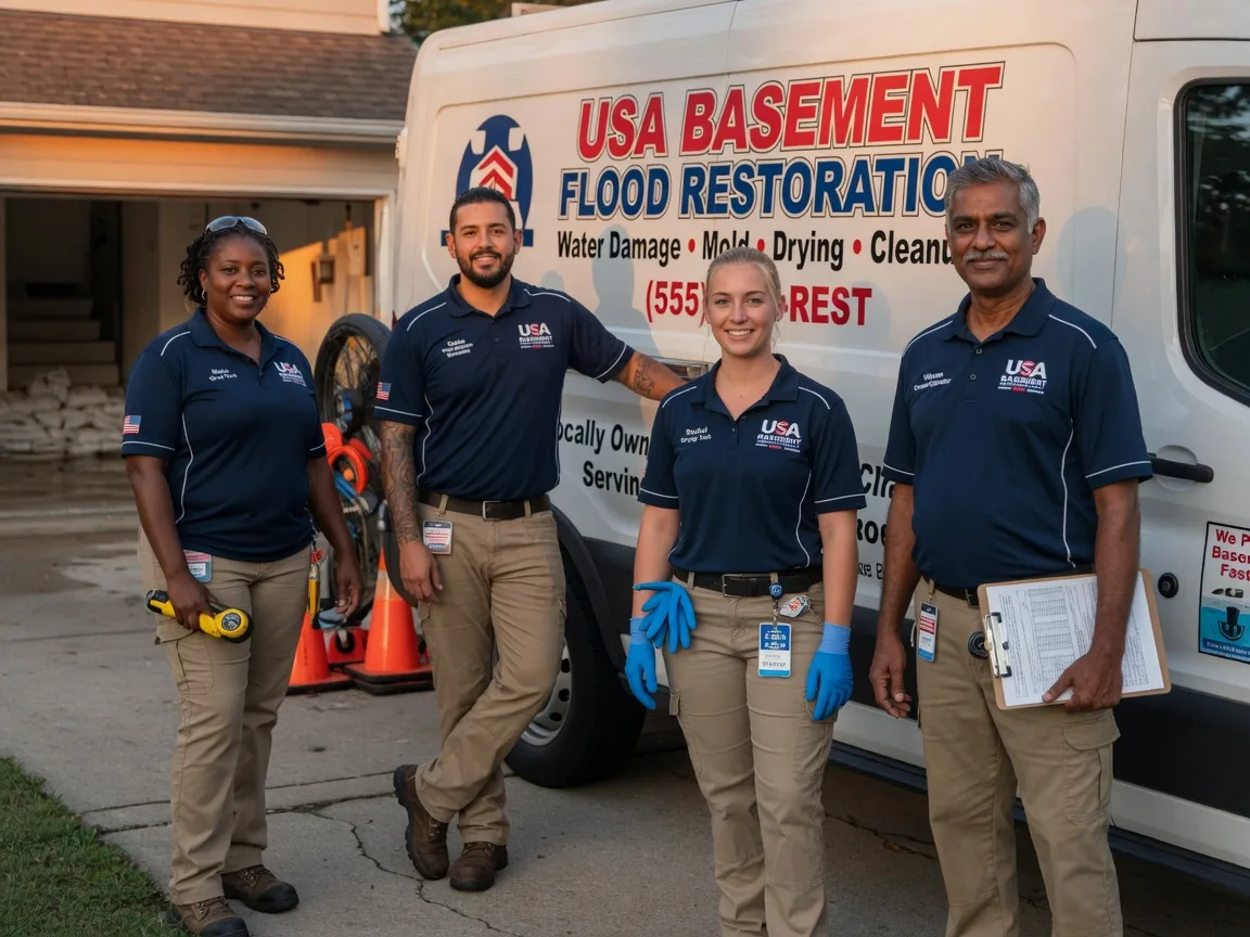 Basement Flood Cleanup company in Creole, LA